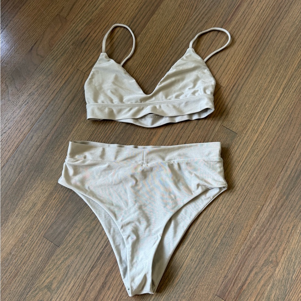 Metallic Bikini Set